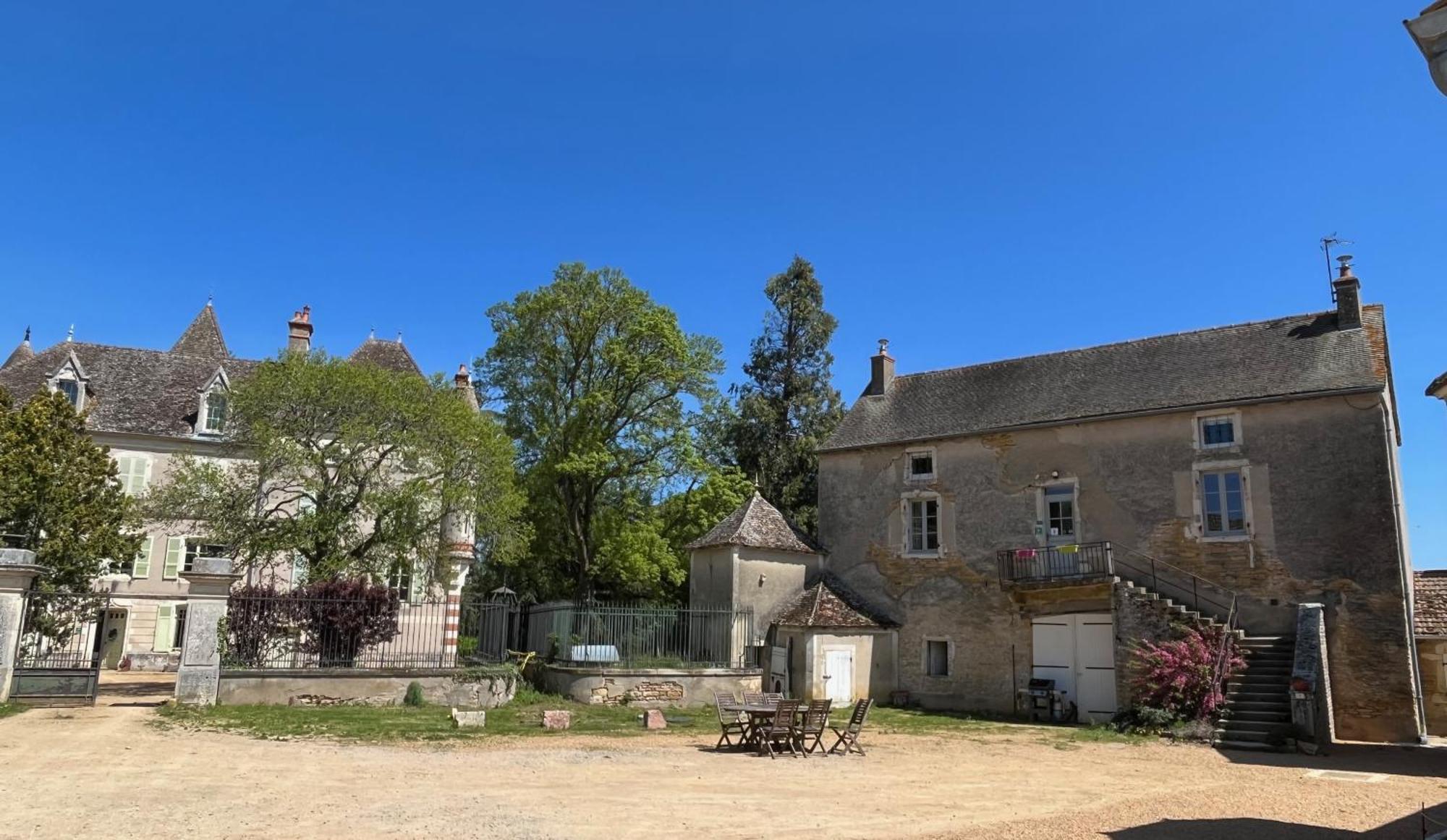 Chateau Du Mauny, Gites Et Chambres D'Hotes En Bourgogne Rosey Exteriör bild